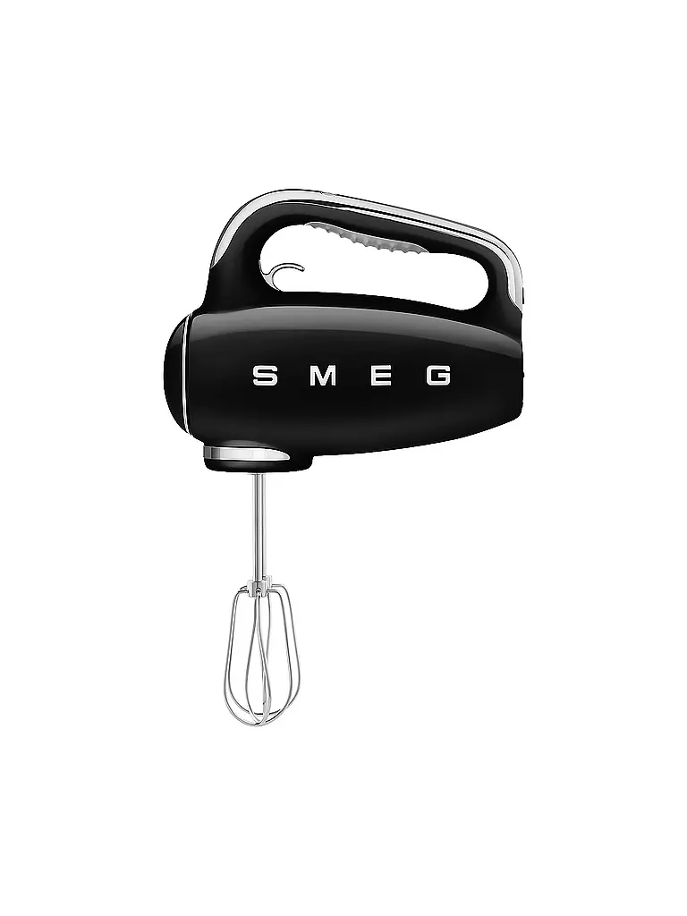 SMEG | Batteur à main Style Rétro Années 50 Noir HMR01BLEU | schwarz