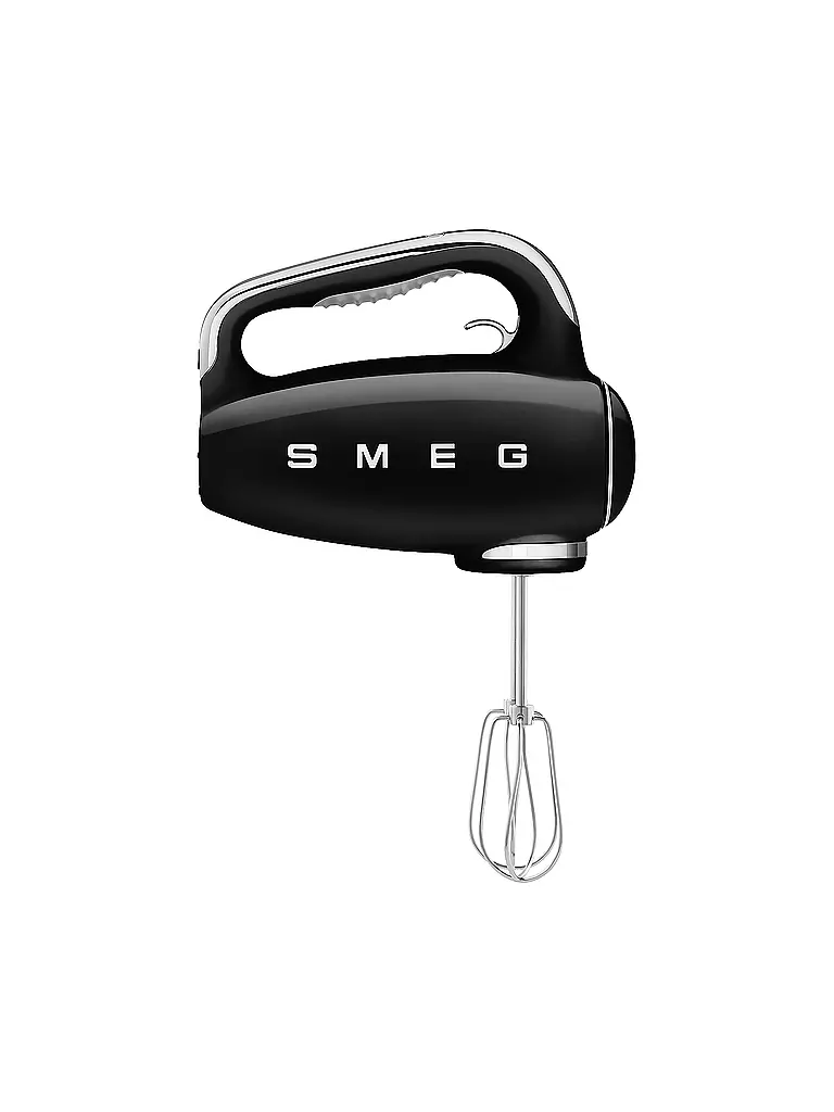 SMEG | Batteur à main Style Rétro Années 50 Noir HMR01BLEU | 