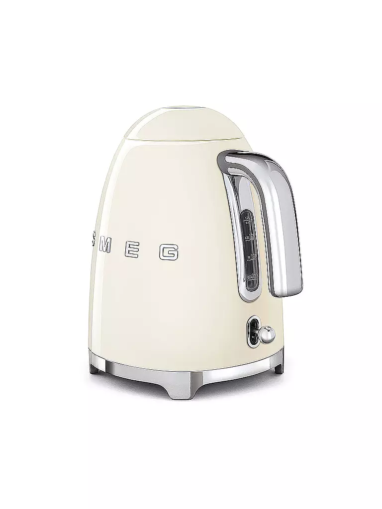 SMEG | Bouilloire Style Rétro Années 50 1,7 l Crème KLF03CREU | 