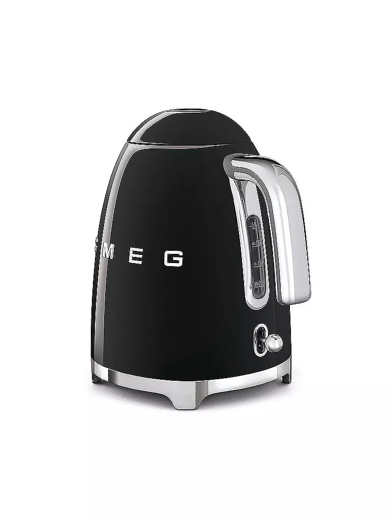 SMEG | Bouilloire Style Rétro Années 50 1,7 l Noir KLF03BLEU | 