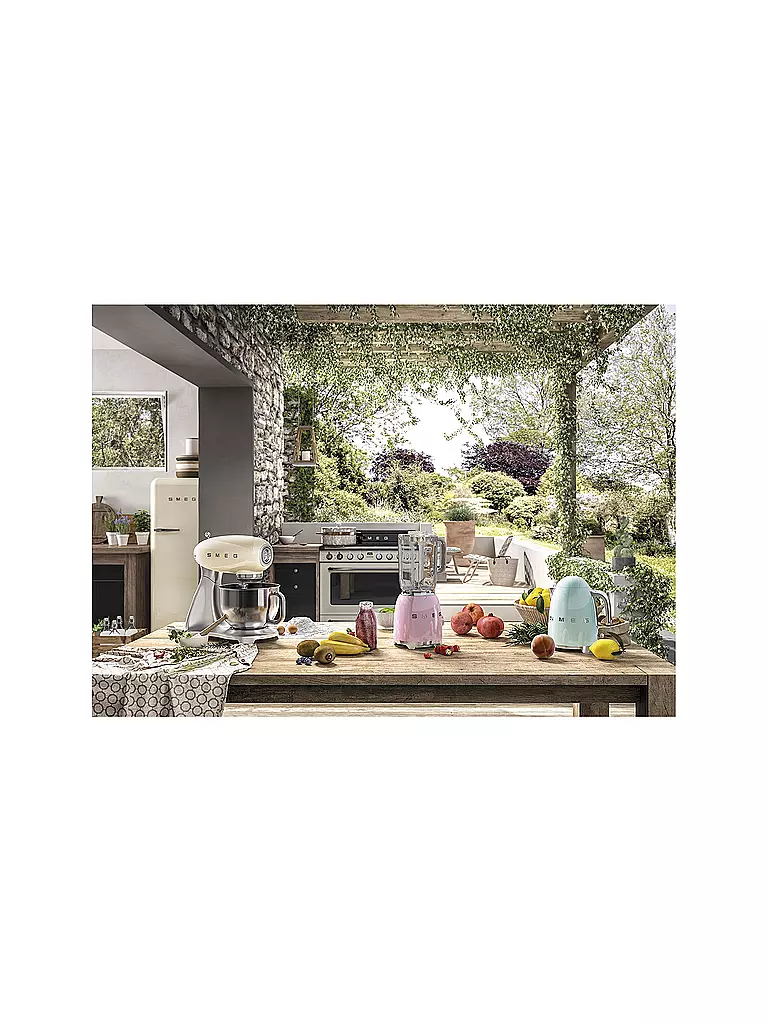 SMEG | Bouilloire Style Rétro Années 50 1,7 l Vert Pastel KLF03PGEU | 