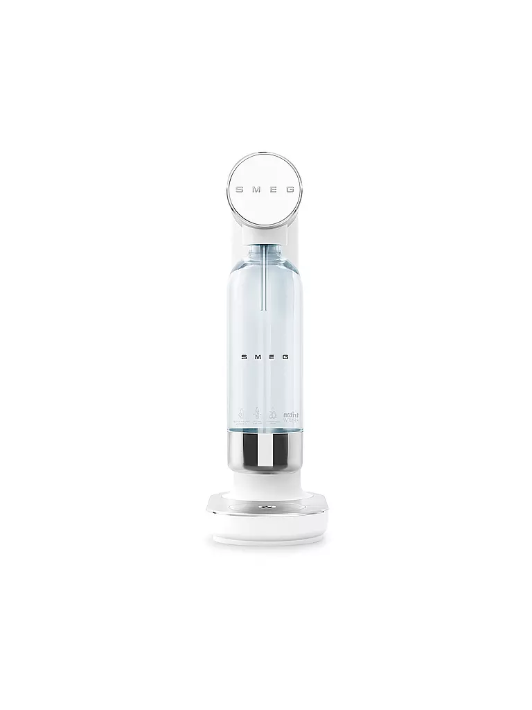 SMEG | Gazéificateur Soda-Stream 1L Blanc/Mat | Blanc