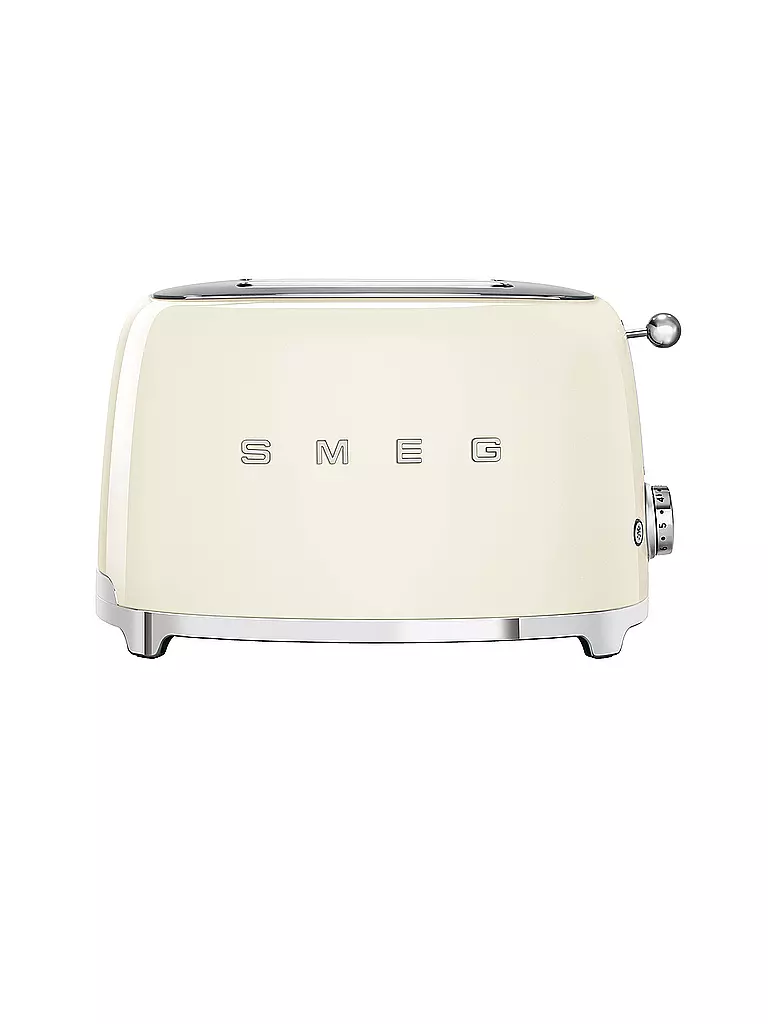 SMEG | Grille-pain 2 fentes Style Rétro Années 50 Crème TSF01CREU | creme