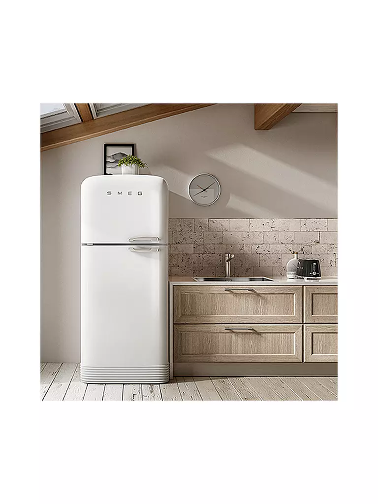 SMEG | Grille-pain 2 fentes Style Rétro Années 50 Noir TSF01BLEU | 