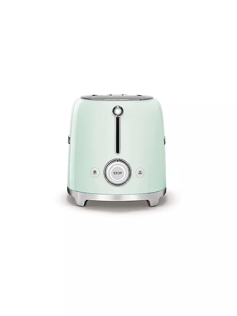 SMEG | Grille-pain 2 fentes Style Rétro Années 50 Vert Pastel TSF01PGEU | 