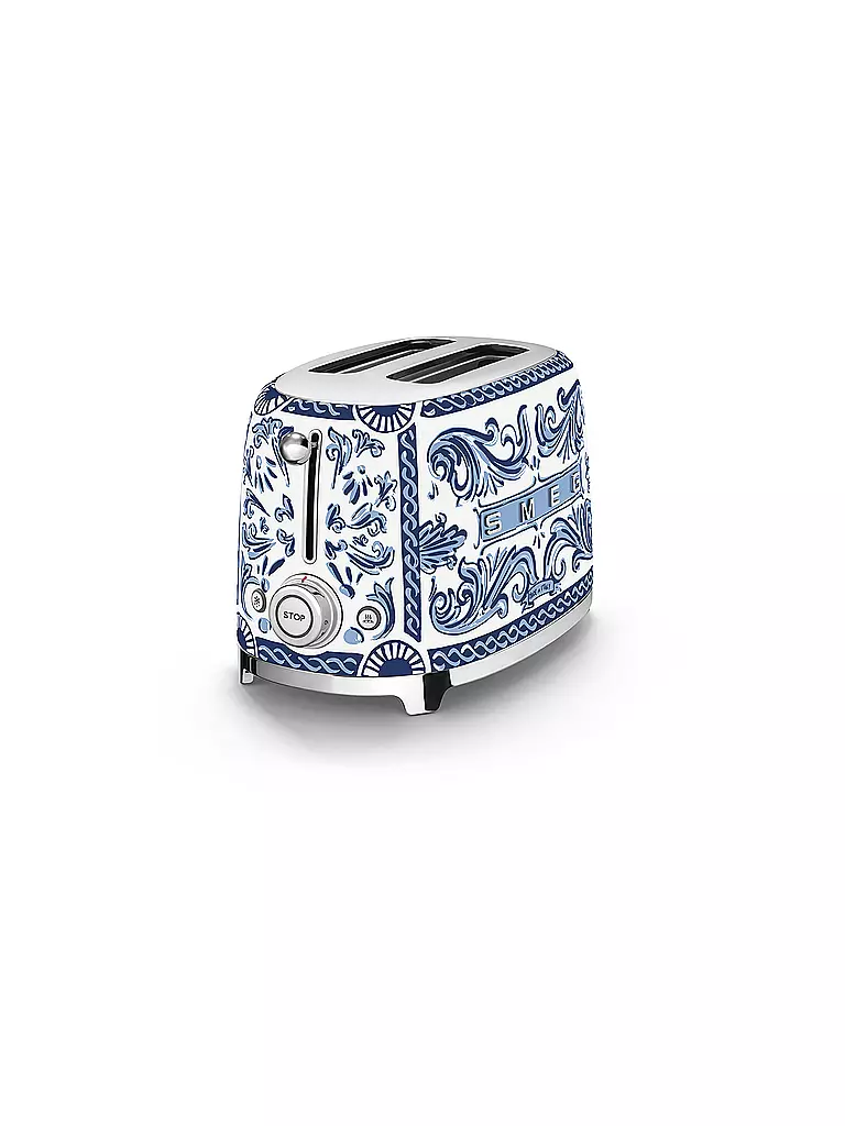 SMEG | Grille-pain 2 tranches Dolce & Gabbana TSF01DGBEU Blu Mediterraeo | 