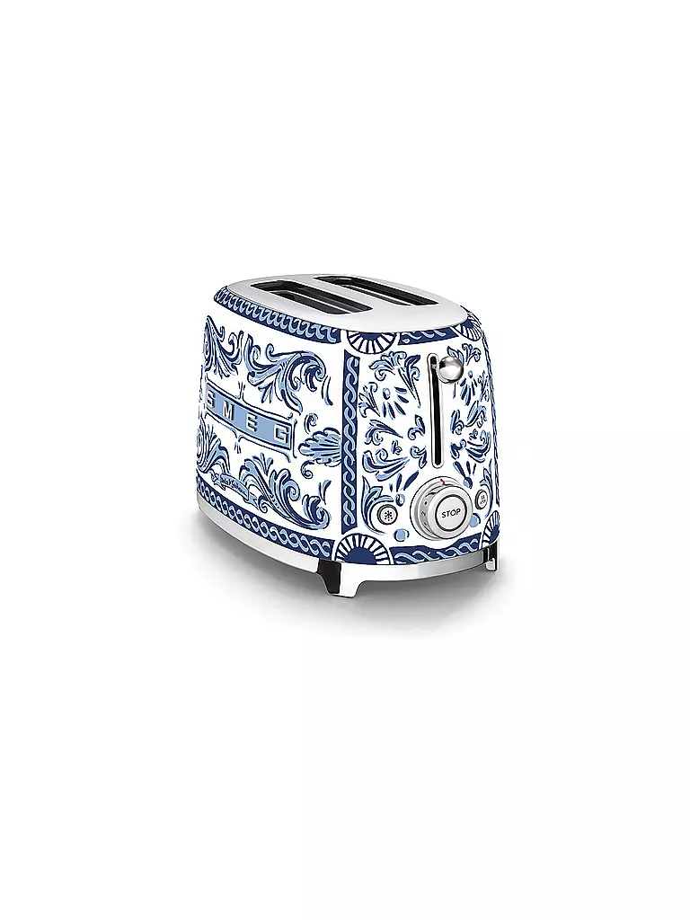 SMEG | Grille-pain 2 tranches Dolce & Gabbana TSF01DGBEU Blu Mediterraeo | 