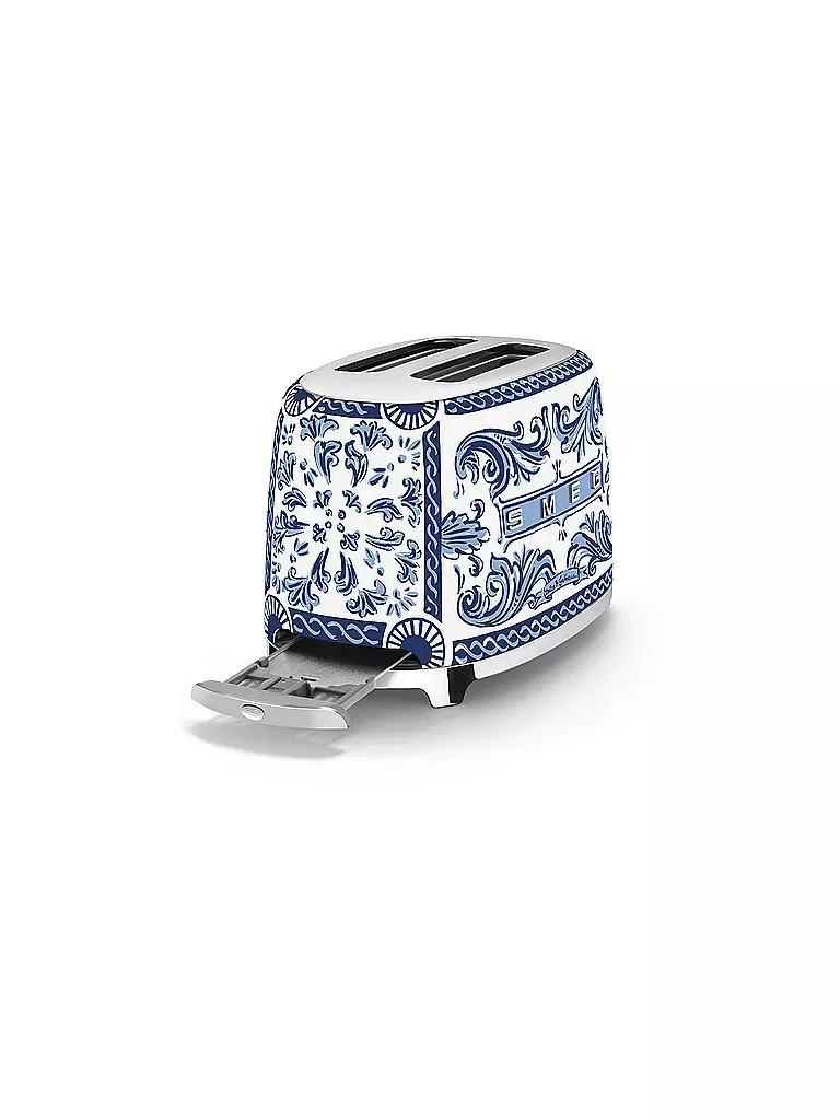 SMEG | Grille-pain 2 tranches Dolce & Gabbana TSF01DGBEU Blu Mediterraeo | 