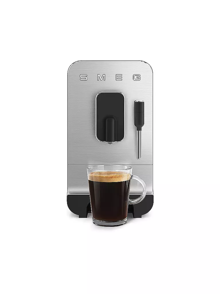 SMEG | Kaffee-Vollautomat Medium 50s Retro Style Schwarz BCC02BLMEU | Noir