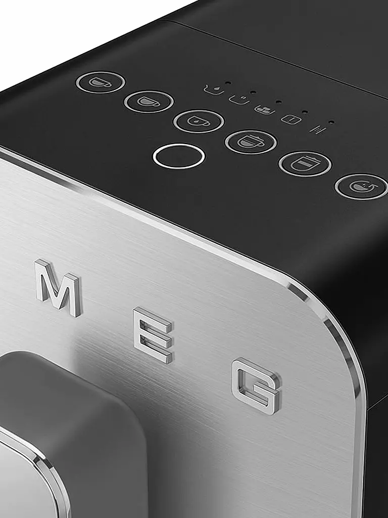 SMEG | Machine à café entièrement automatique COLLEZION BCC13BLMEU Noir/Mat | 