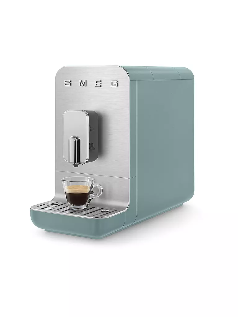 SMEG | Machine à café entièrement automatique COLLEZION BCC13EGMEU Em. Vert/Mat | 