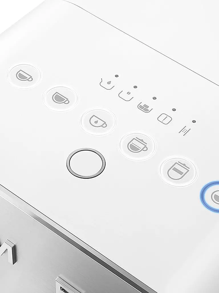 SMEG | Machine à café entièrement automatique COLLEZION BCC13WHMEU Blanc/Mat | 