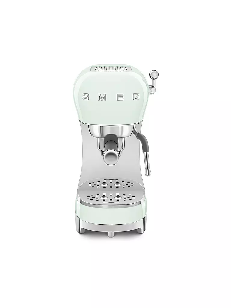 SMEG | Machine à café expresso Style rétro années 50 Vert pastel ECF02PGEU | hellgrün