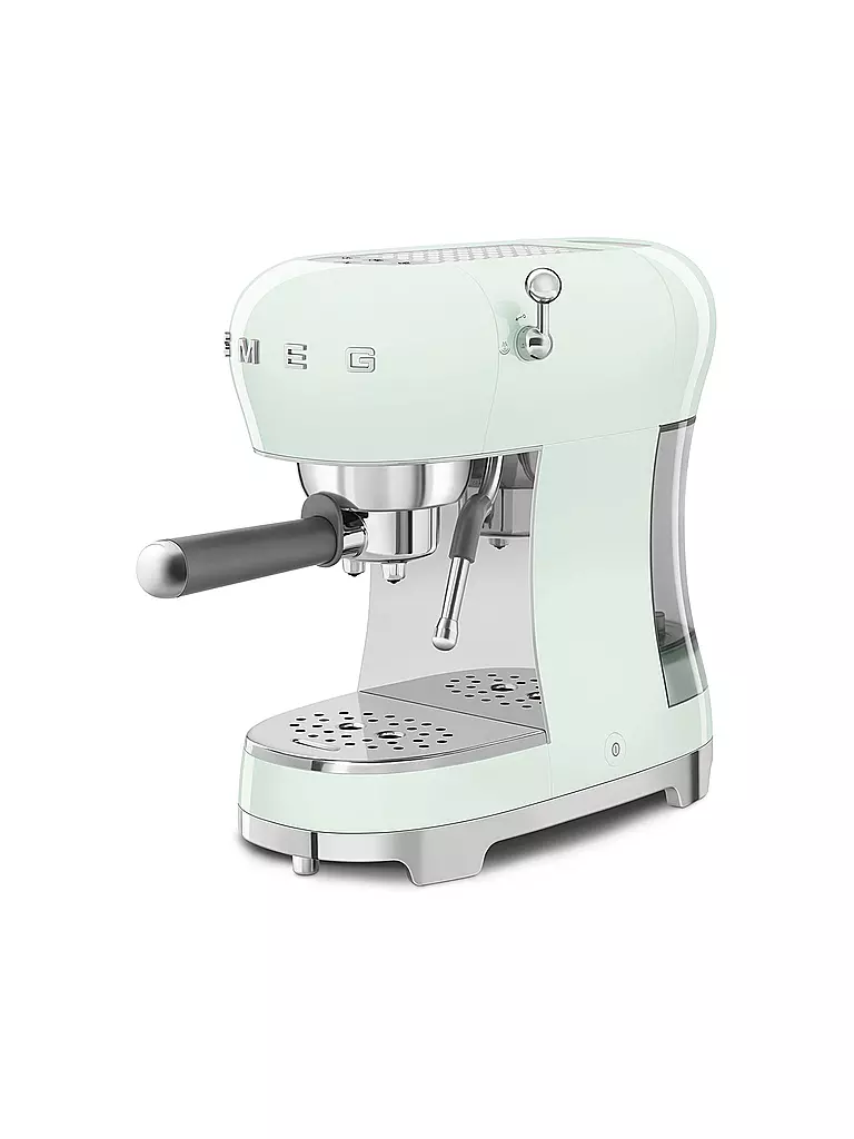 SMEG | Machine à café expresso Style rétro années 50 Vert pastel ECF02PGEU | 