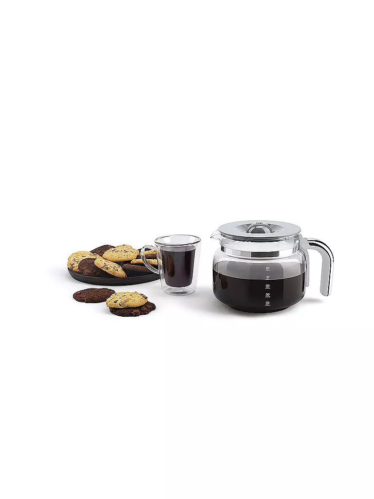 SMEG | Machine à café filtre Style Rétro Années 50 Crème DCF02CREU | creme