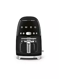 SMEG | Machine à café filtre Style Rétro Années 50 Rouge DCF02RDEU | Noir