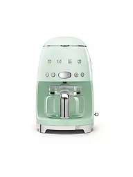 SMEG | Machine à café filtre Style Rétro Années 50 Rouge DCF02RDEU | Vert clair