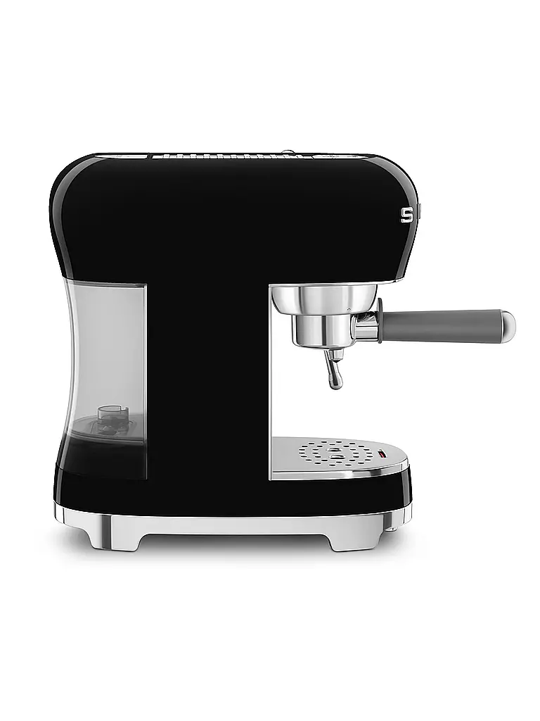 SMEG | Machine à expresso Style Rétro Années 50 Noir ECF02BLEU | 