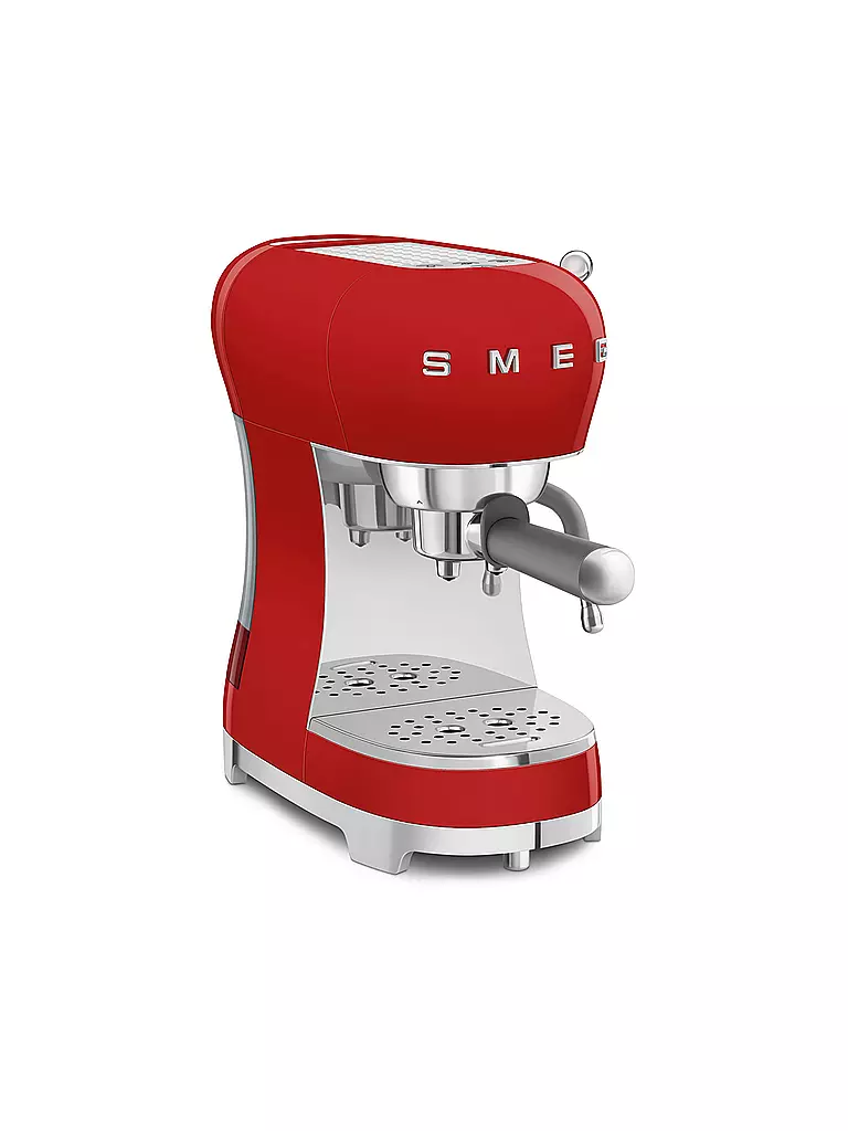 SMEG | Machine à expresso Style rétro années 50 Rouge ECF02BLEU | 