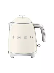 SMEG | Mini-bouilloire 0,8 l Style rétro années 50 Rouge KLF05RDEU | Crème