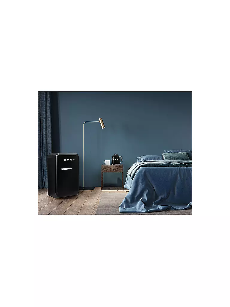 SMEG | Mini-bouilloire 0,8 l Style rétro années 50 Noir KLF05BLEU | 