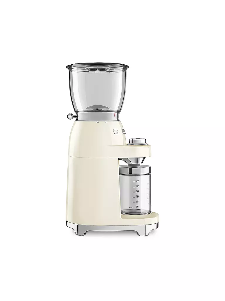 SMEG | Moulin à café Style Rétro Années 50 Crème CGF01CREU | 