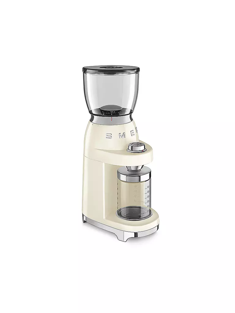 SMEG | Moulin à café Style Rétro Années 50 Crème CGF01CREU | 