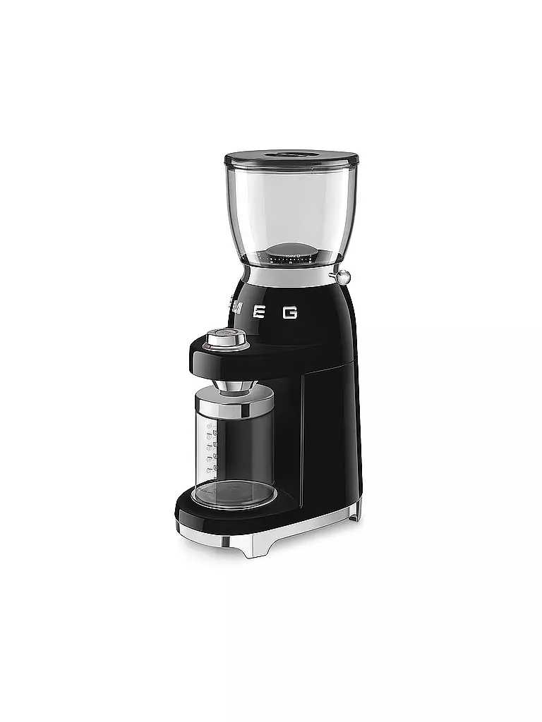 SMEG | Moulin à café Style Rétro Années 50 Noir CGF01BLEU | 