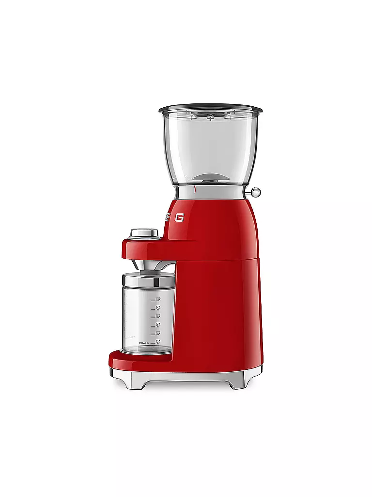 SMEG | Moulin à café Style Rétro Années 50 Rouge CGF01RDEU | 