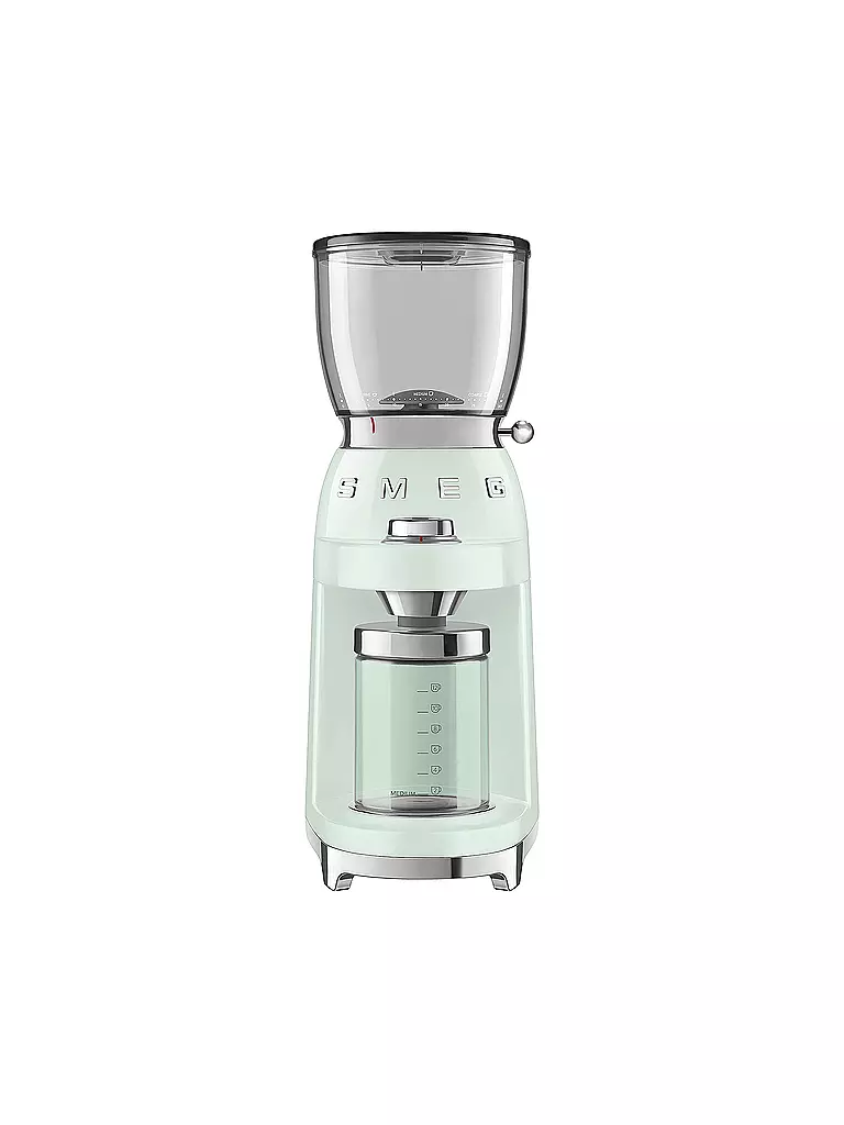 SMEG | Moulin à café Style Rétro Années 50 Vert Pastel CGF01PGEU | hellgrün