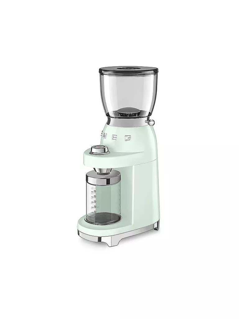 SMEG | Moulin à café Style Rétro Années 50 Vert Pastel CGF01PGEU | hellgrün