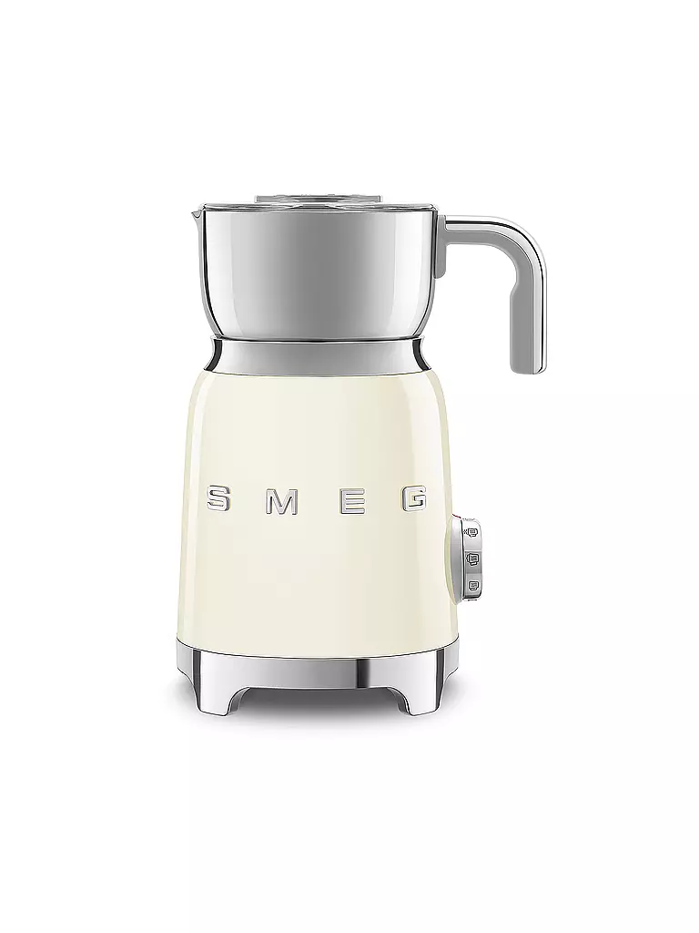 SMEG | Mousseur à lait Style Rétro Années 50 Crème MFF01CREU | creme