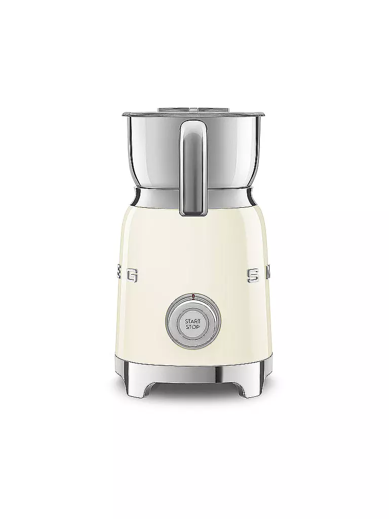 SMEG | Mousseur à lait Style Rétro Années 50 Crème MFF01CREU | creme