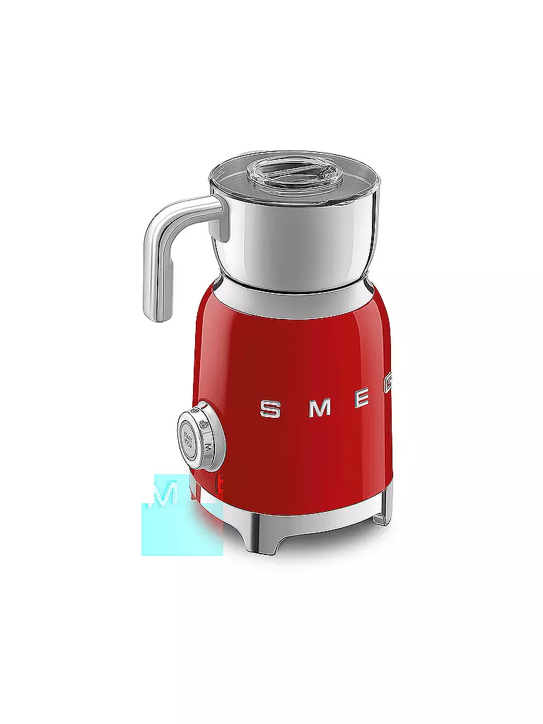 SMEG | Mousseur à lait Style Rétro Années 50 Rouge MFF01RDEU | 
