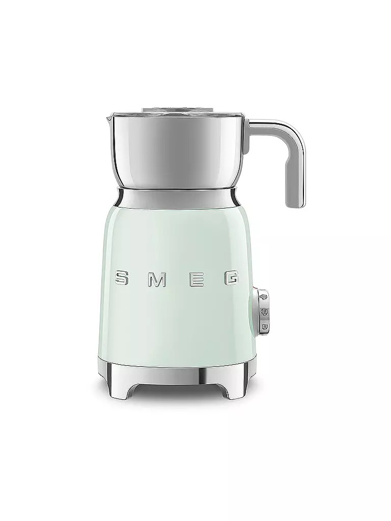 SMEG | Mousseur à lait Style Rétro Années 50 Vert Pastel MFF11PGEU | hellgrün