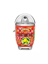 SMEG | Presse-agrumes "Dolce Gabbana" CJF01DG (Rouge/Décor) | Multicolore