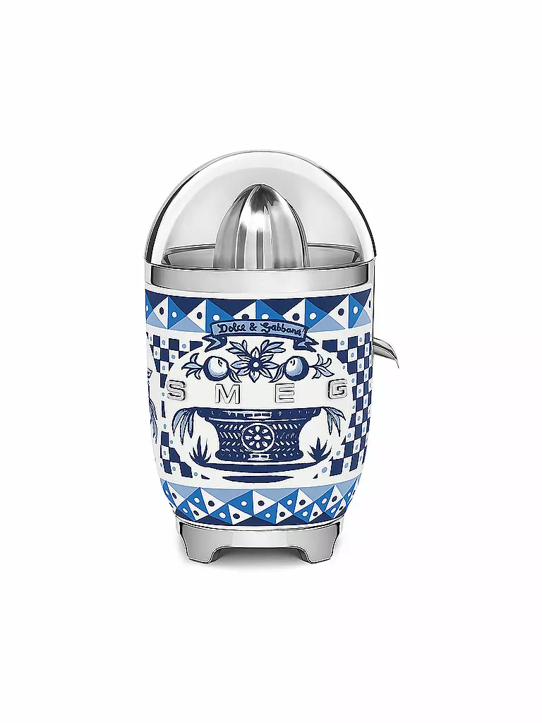 SMEG | Presse-agrumes 700Watt Dolce & Gabbana CJF01DGBEU Blu Mediterraeo | 