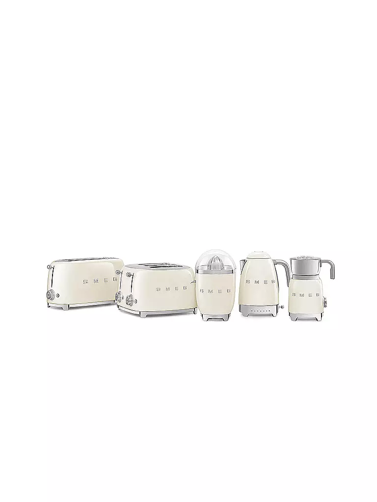 SMEG | Presse-agrumes Style Rétro Années 50 Crème CJF01CREU | Crème