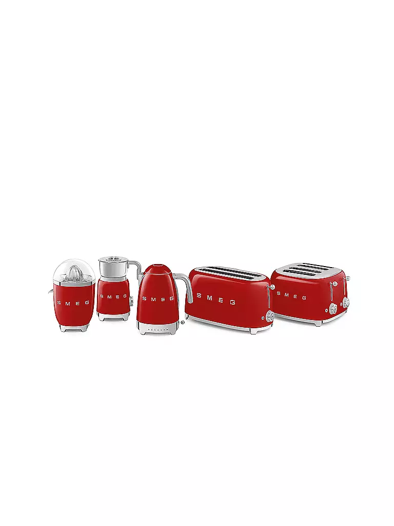 SMEG | Presse-agrumes Style Rétro Années 50 Rouge CJF01RDEU |