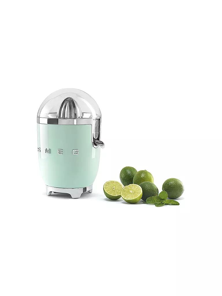 SMEG | Presse-agrumes Style Rétro Années 50 Vert Pastel CJF01PGEU | Vert clair