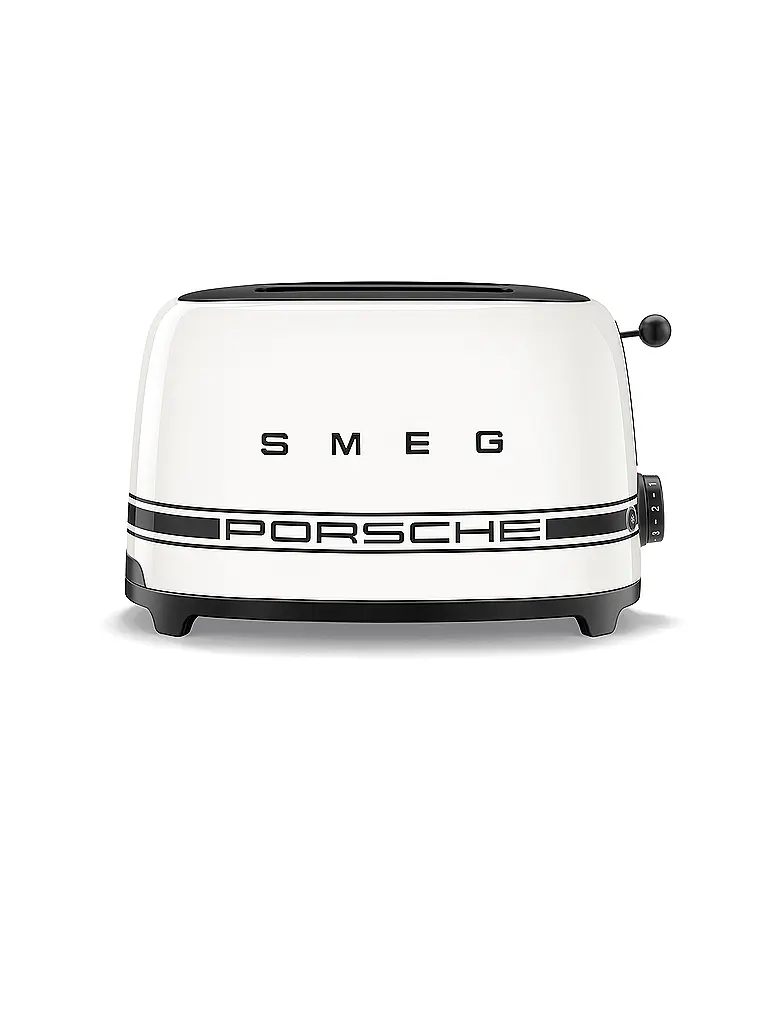 SMEG | Toaster 2 Scheiben PORSCHE X Carrar White  | Blanc