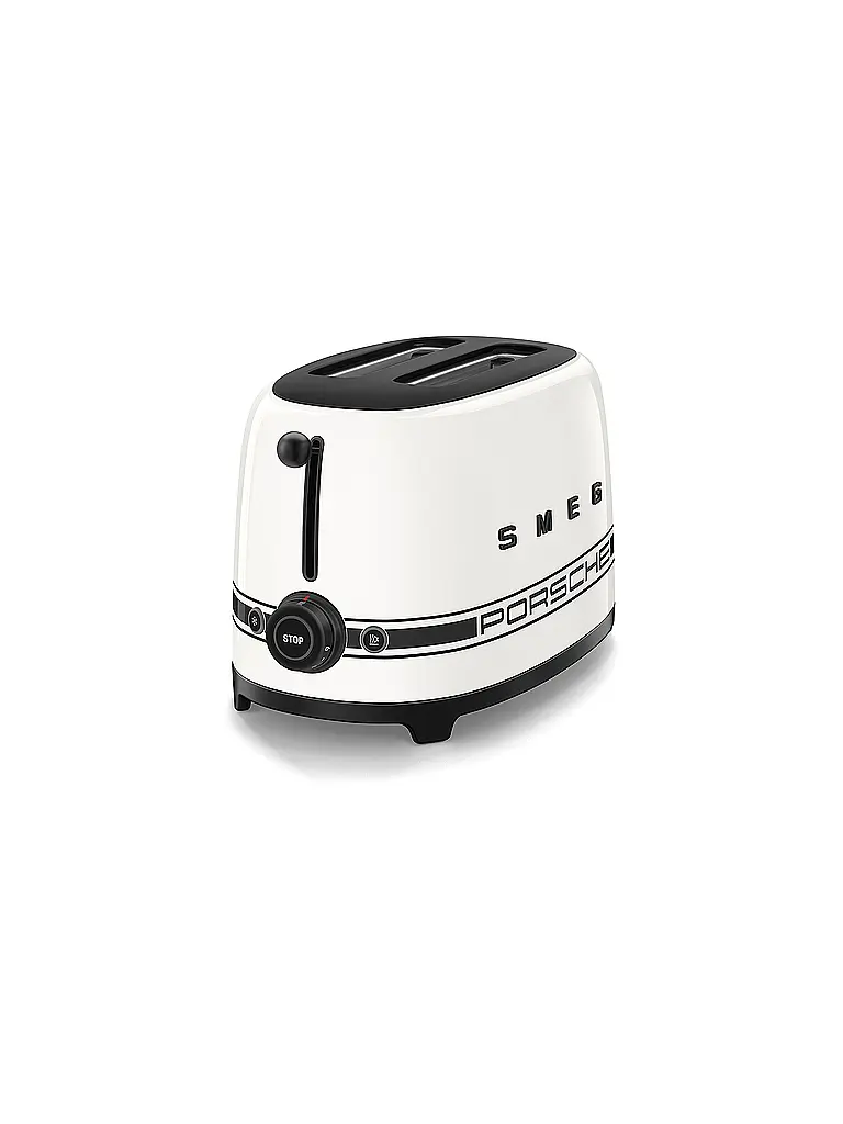 SMEG | Toaster 2 Scheiben PORSCHE X Carrar White  | Blanc