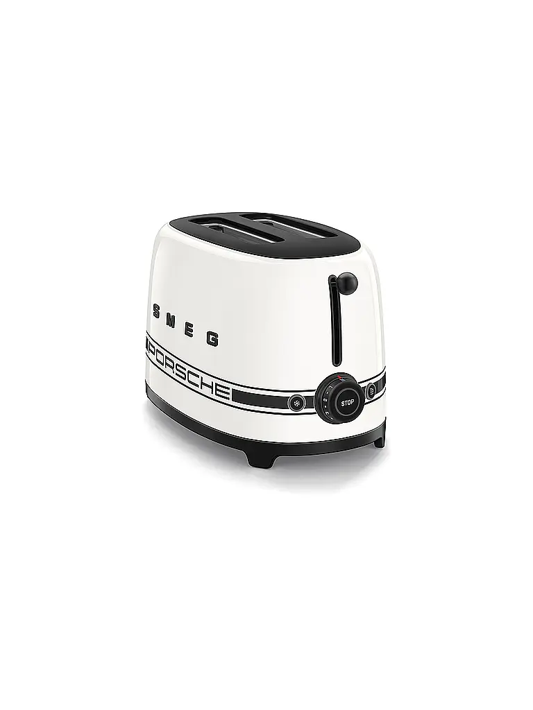 SMEG | Toaster 2 Scheiben PORSCHE X Carrar White  | Blanc