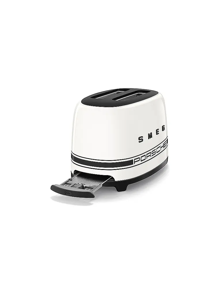 SMEG | Toaster 2 Scheiben PORSCHE X Carrar White  | Blanc