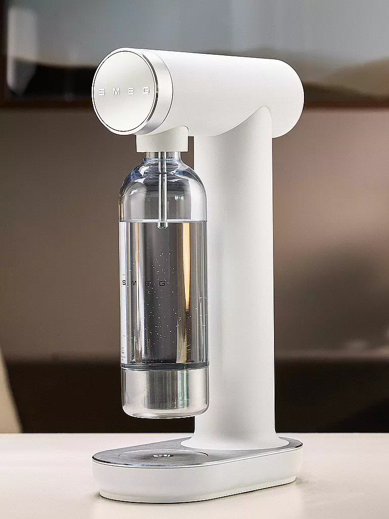 SMEG | Wassersprudler Soda-Stream 1L Weiss/Matt | Blanc