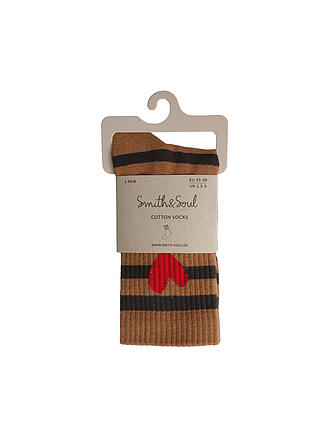 SMITH&SOUL | Chaussettes dark choc print