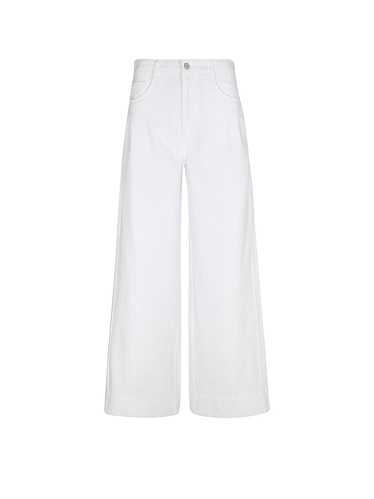 Jeans Jambe Large blanc 31