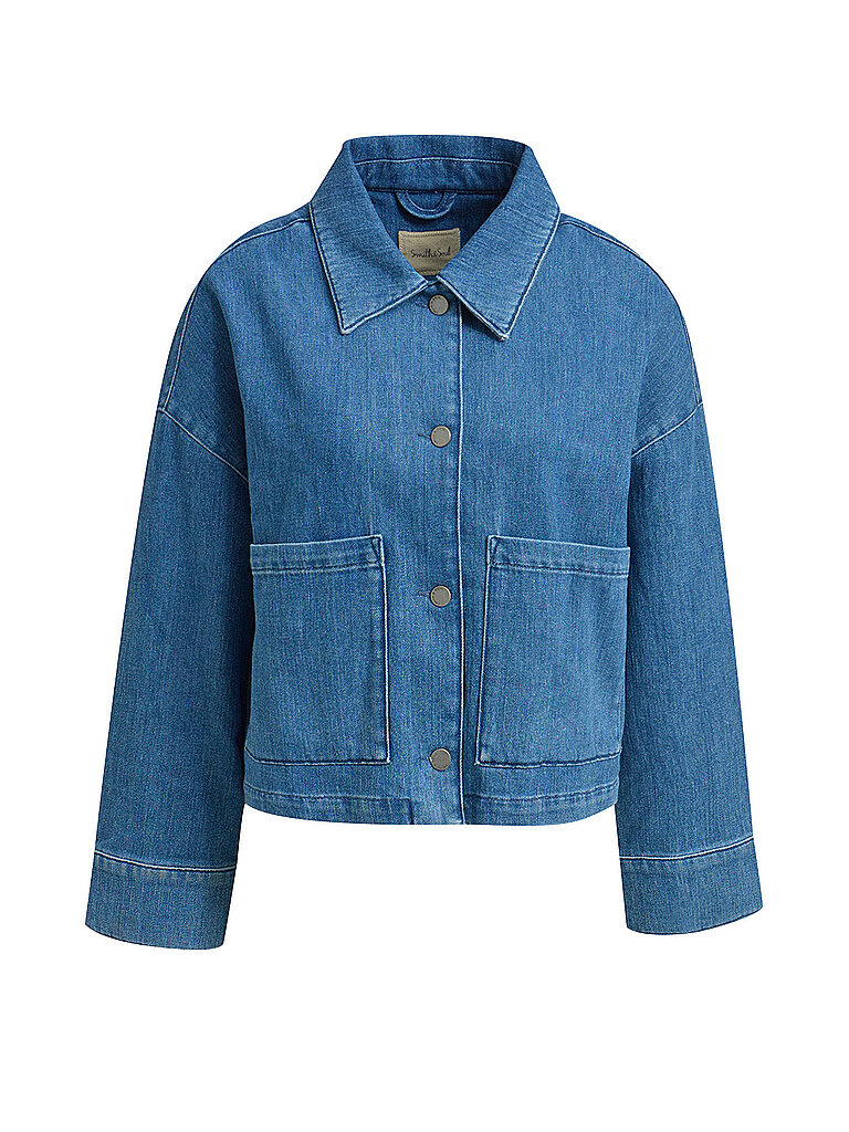 Smith&soul Veste en jean bleu L