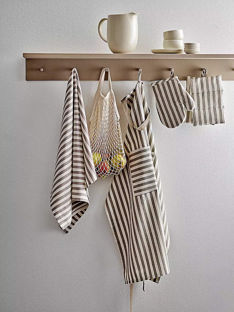 SOEDAHL | Schürze HARMONY Taupe | hellbraun