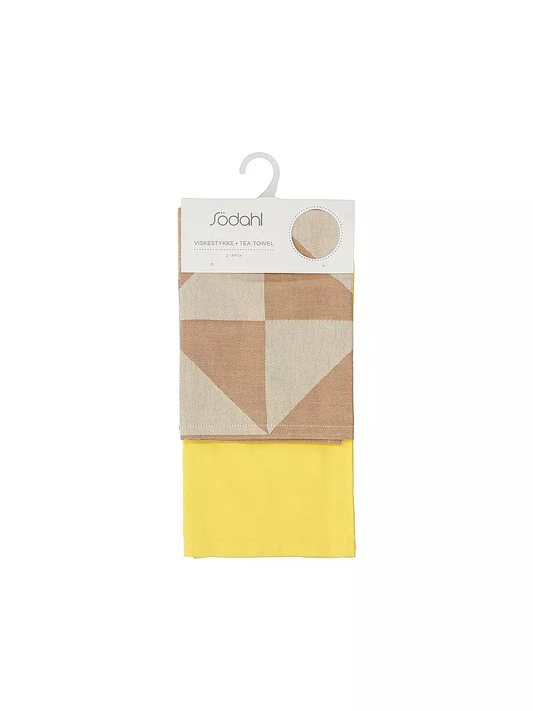 SOEDAHL | Set de 2 torchons 50x70cm TWIST Warm Taupe | 